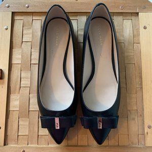 8.5 Cole Haan Black Pointed Toe Flat